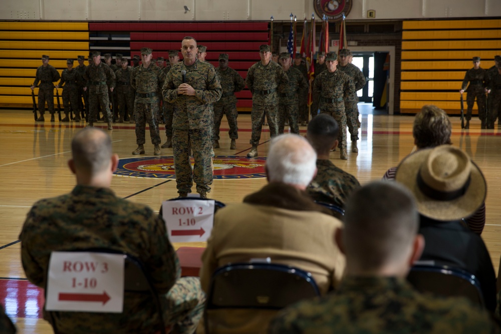 MCIEAST-MCB Camp Lejeune Assumption of Command