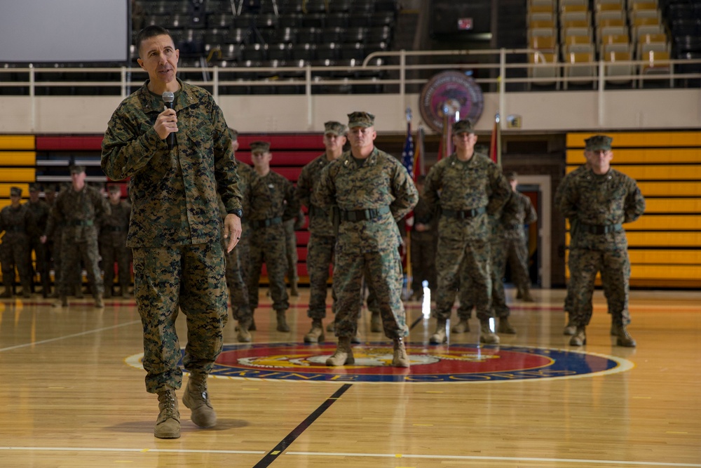 MCIEAST-MCB Camp Lejeune Assumption of Command