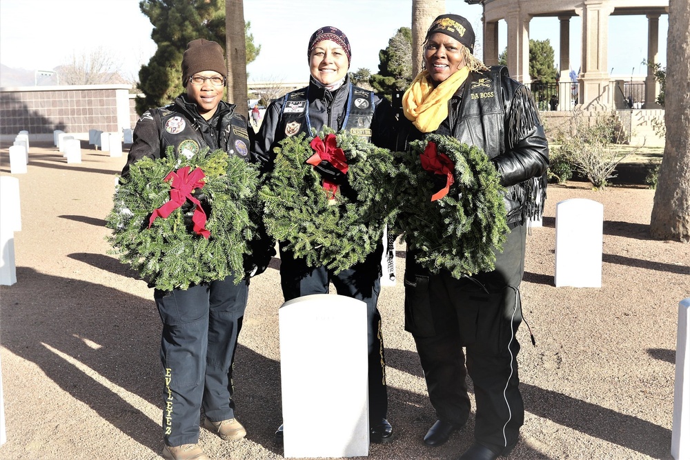 Fort Bliss Wreaths Across America