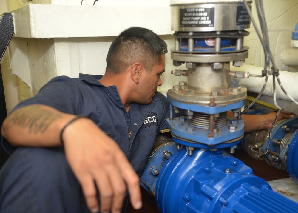 Coast Guard Cutter Munro conducts first operational patrol