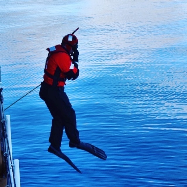 Coast Guard Cutter John McCormick crew conducts training near Ketchikan, Alaska