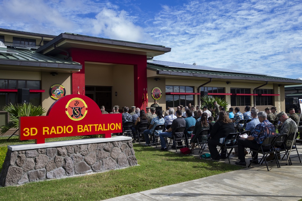 3D Radio Battalion Facility Dedication Ceremony