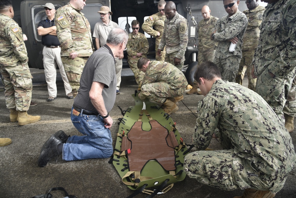Tripler medics train with new skedco device