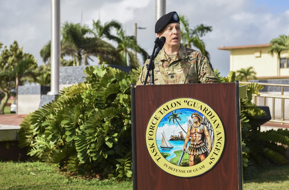 Task Force Talon Change of Command Dec. 19