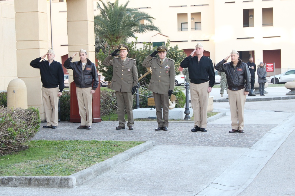 U.S. Naval Hospital Naples Hosts Italian Counterparts