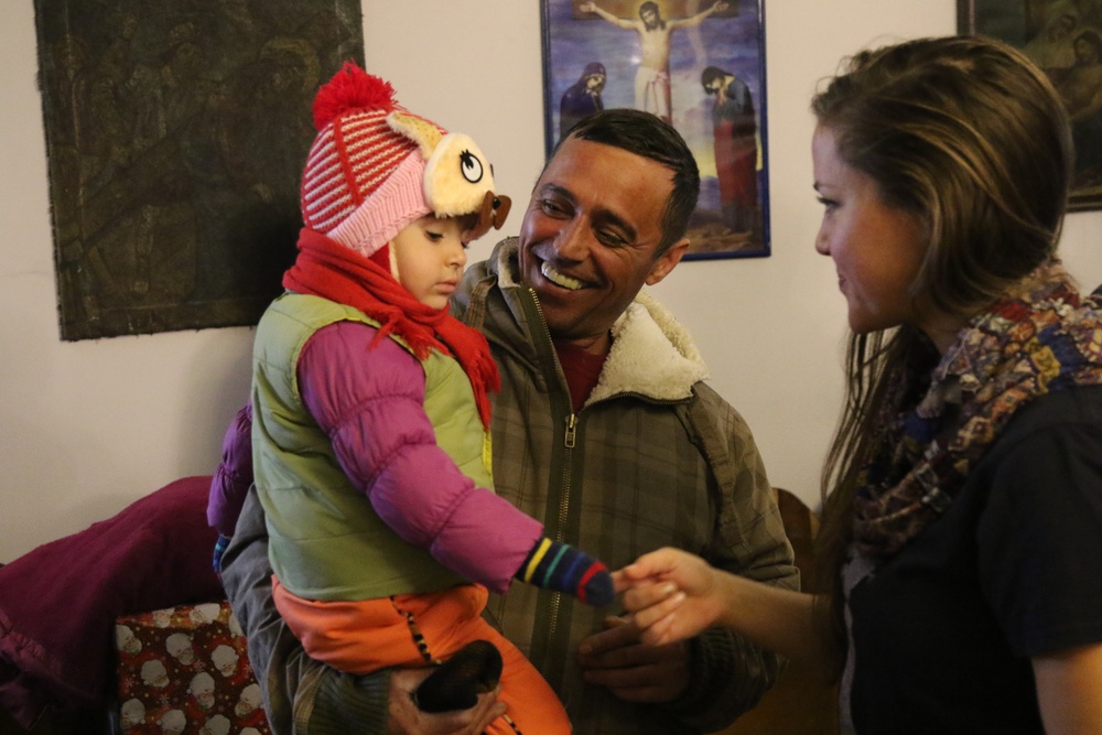 U.S. Soldiers deliver gifts to local children