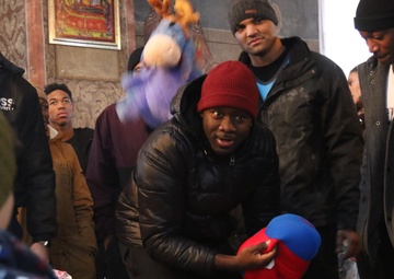 U.S. Soldiers deliver gifts to local children