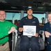U.S. Sailor receives Sailor of the Day award