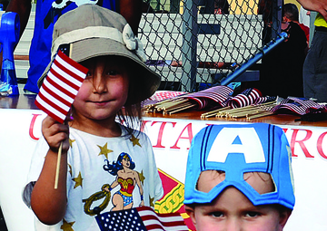 Fourth of July celebration