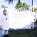 Mervyn Constantine stands outside Frederiksted Pier during Caribbean Thunder