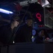 U.S. Sailors simulate anti-submarine warfare in the combat information center aboard the guided-missile destroyer USS Spruance (DDG 111)