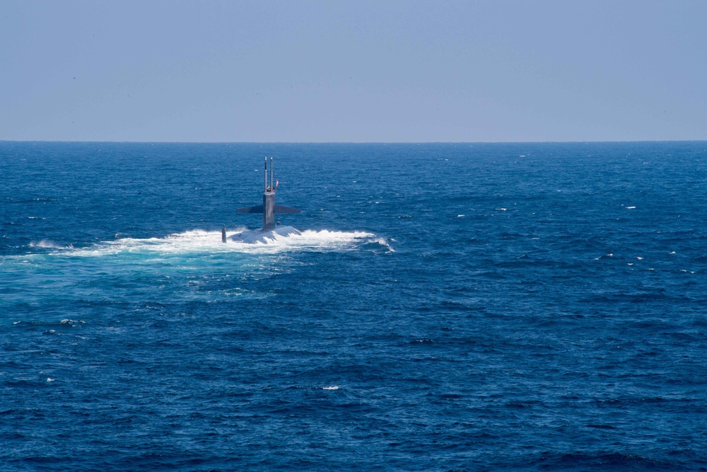 Anti-submarine warfare exercise SHAREM 195