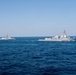 The guided-missile destroyer USS Spruance (DDG 111) and the Royal Australian navy HMAS Balllart (FFH 155)
