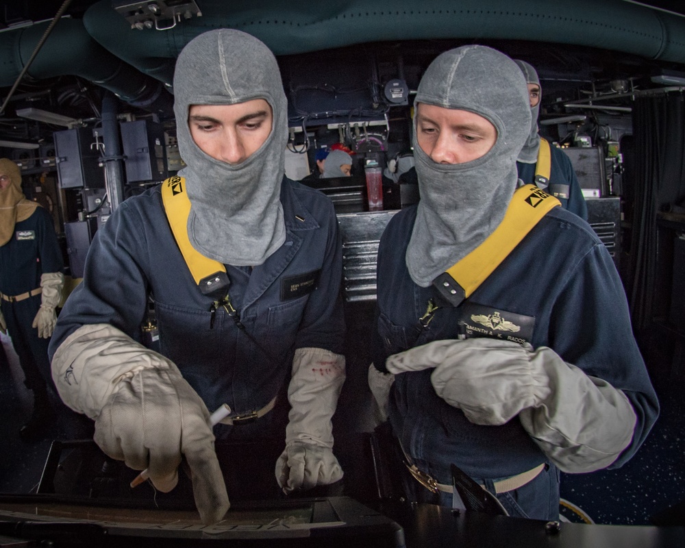 USS Jason Dunham (DDG 109) General Quarters Drill in Atlantic Ocean