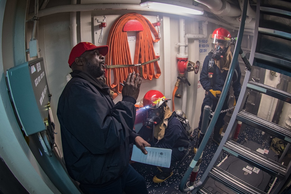USS Jason Dunham (DDG 109) General Quarters Drill in Atlantic Ocean