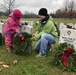 Wreaths laid at Indiana Veteran's Memorial Cememtery