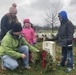 Wreahs laid at Indiana Veteran's Memorial Cemetery