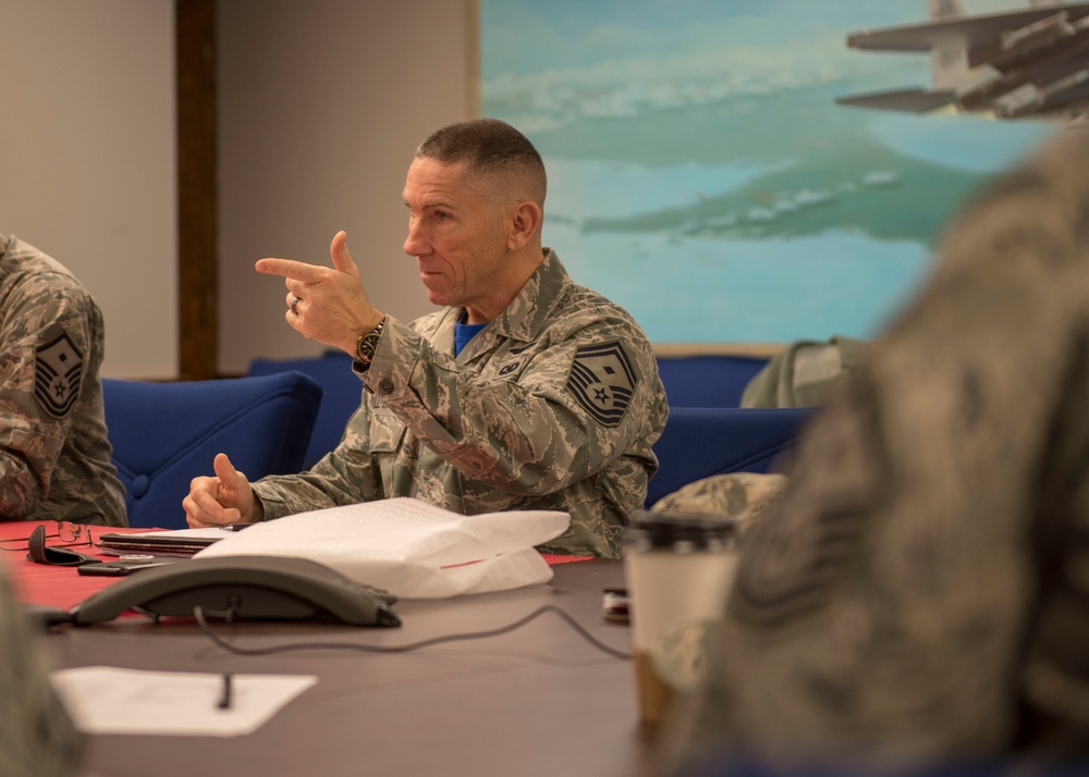 First Sergeant Council meets at Otis Air National Guard Base