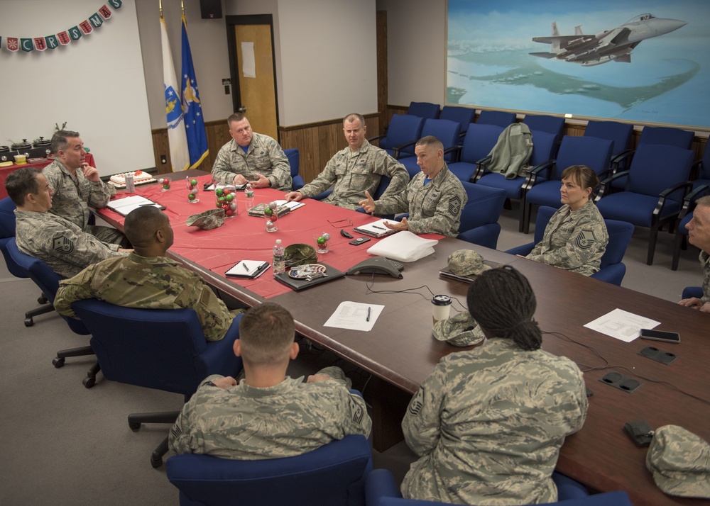 First Sergeant Council meets at Otis Air National Guard Base