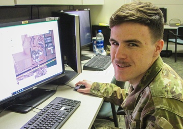 543rd Engineer Detachment Geospatial Engineers Paint a Picture for Border Mission