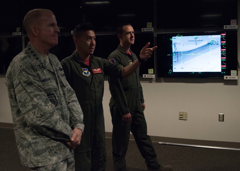 Gen. Stephen Wilson tours Holloman