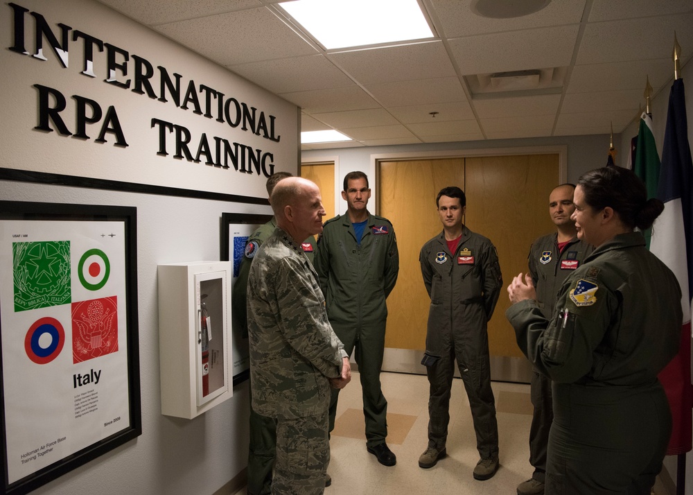 Gen. Stephen Wilson tours Holloman