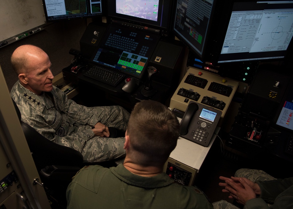 Gen. Stephen Wilson tours Holloman