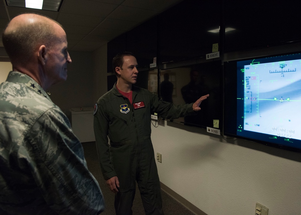 Gen. Stephen Wilson tours Holloman