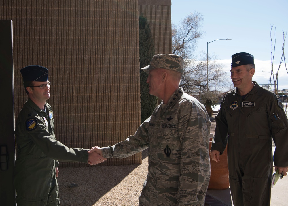 Gen. Stephen Wilson tours Holloman
