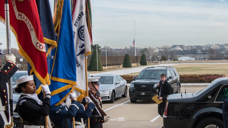 VPOTUS Mike Pence visits the Pentagon