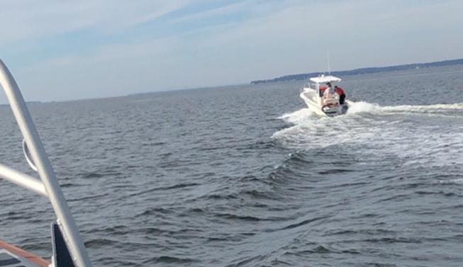 Coast Guard assists sinking boat 7 miles east of Deltaville, VA