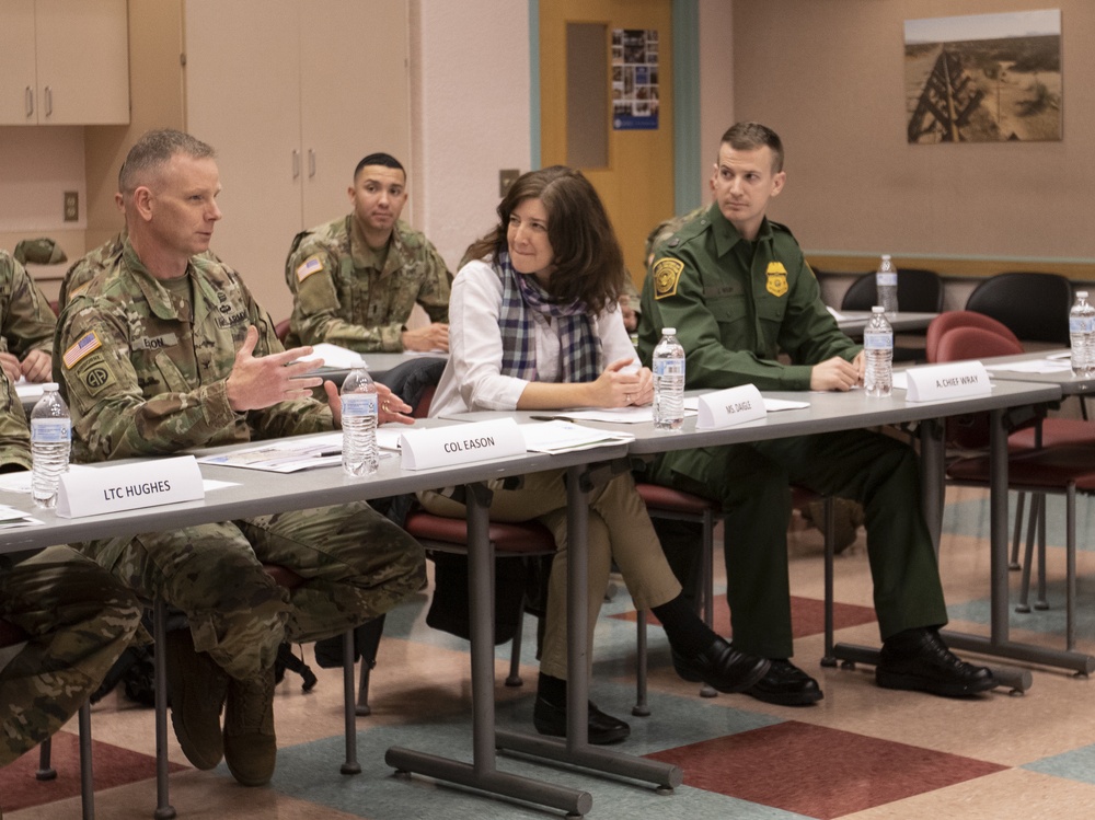 Deputy Assistant to Secretary of Defense for Readiness Visits SW Border