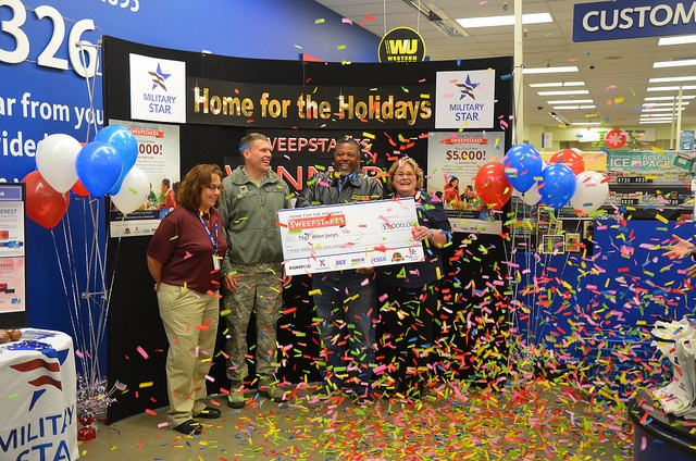 Five Service Members Win $25,000 in MILITARY STAR Holiday Sweepstakes