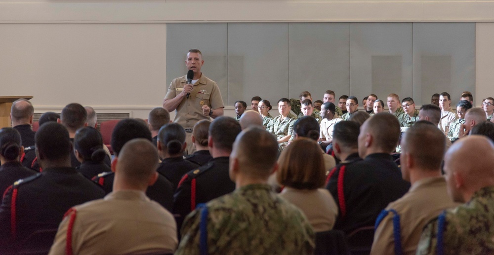 Fleet Master Chief Wes Koshoffer Visits RTC