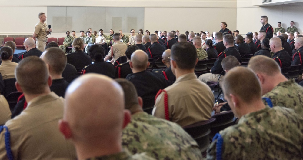 Fleet Master Chief Wes Koshoffer Visits RTC