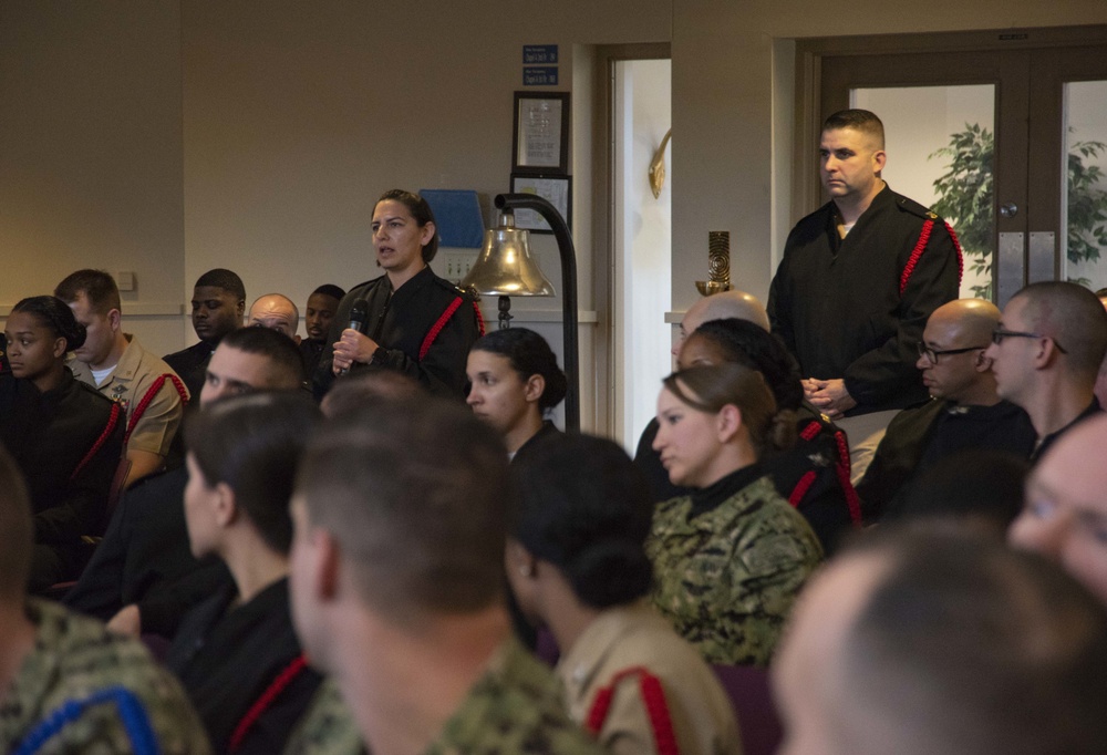 Fleet Master Chief Wes Koshoffer Visits RTC