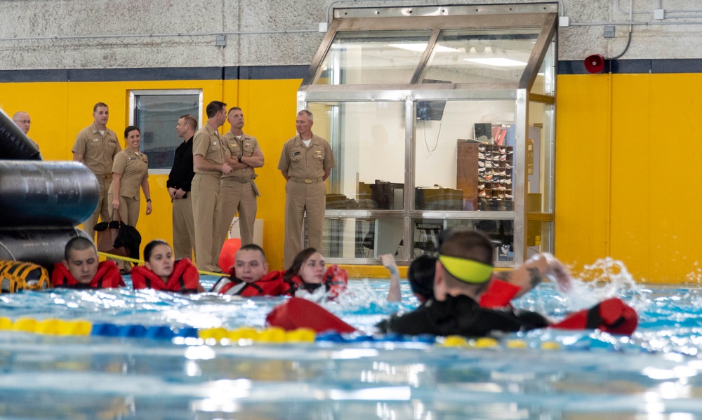 Fleet Master Chief Wes Koshoffer Visits RTC