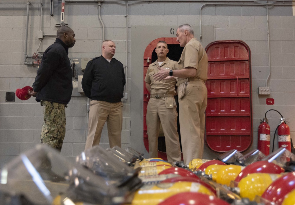 Fleet Master Chief Wes Koshoffer Visits RTC