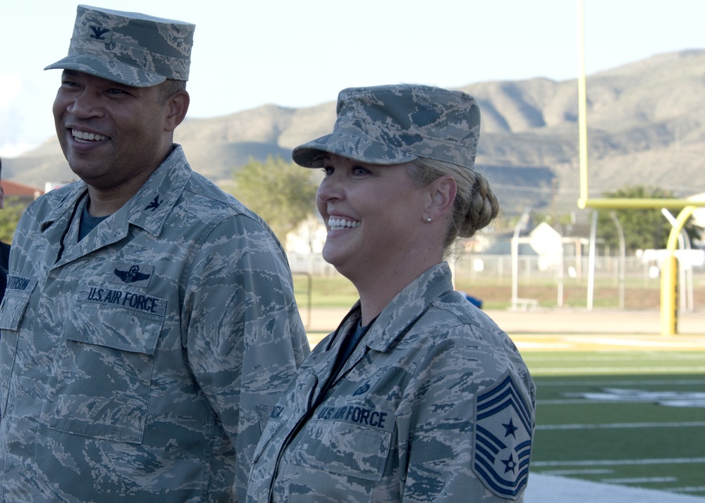 Alamogordo High School hosts military appreciation night