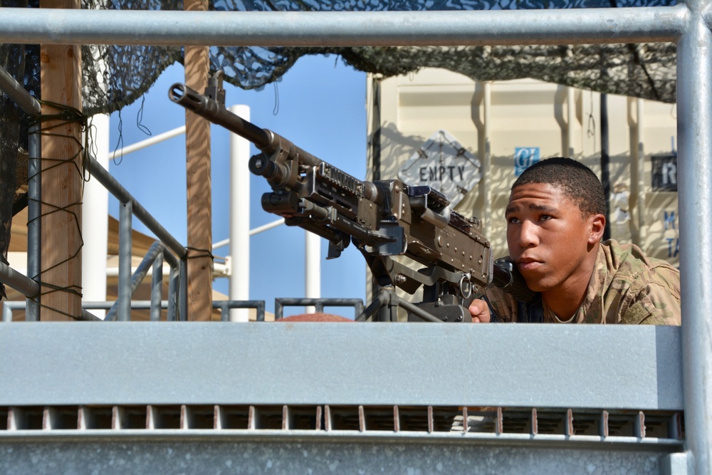 East Africa Response Force train for Expert Infantryman Badge while deployed