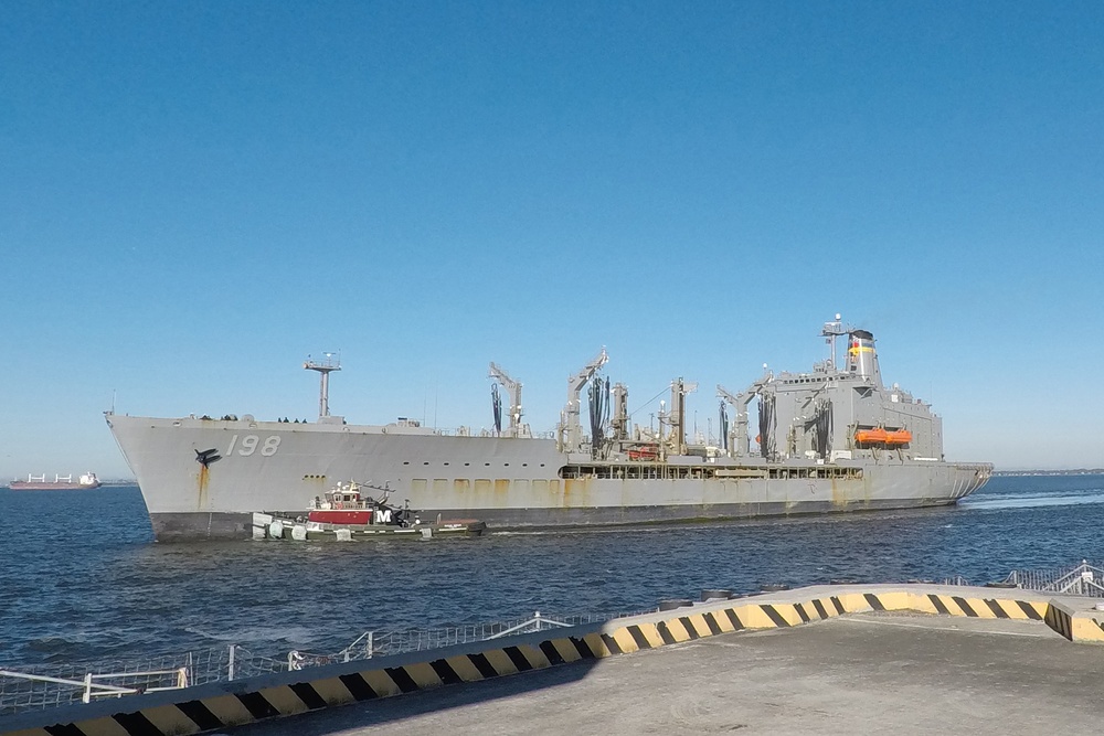 USNS Big Horn Returns to Norfolk