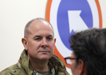 Lt. Gen. Kadavy visits 1st TSC