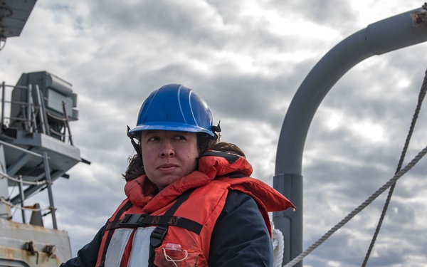 USS Jason Dunham (DDG 109) UNREP with USNS Joshua Humphreys (T-AO 188)