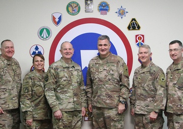 Lt. Gen. Kadavy Visits 1st TSC