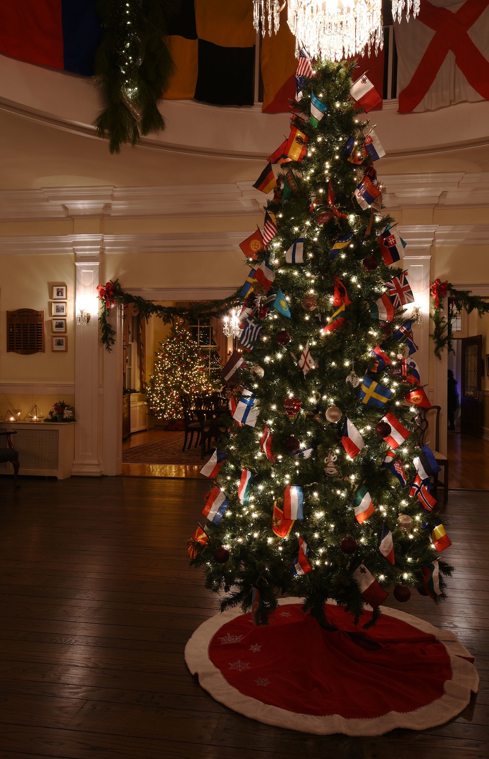 Virginia House aboard Naval Station Norfolk during Holiday Homes Tour 2018