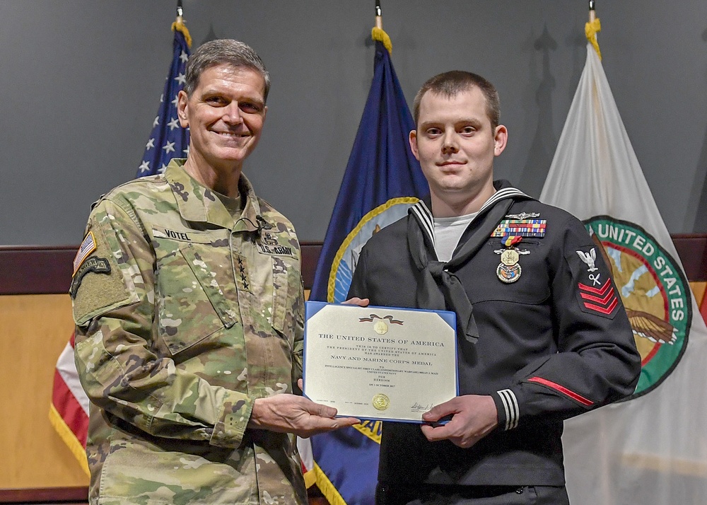 CENTCOM sailor earns Navy-Marine Corps Medal