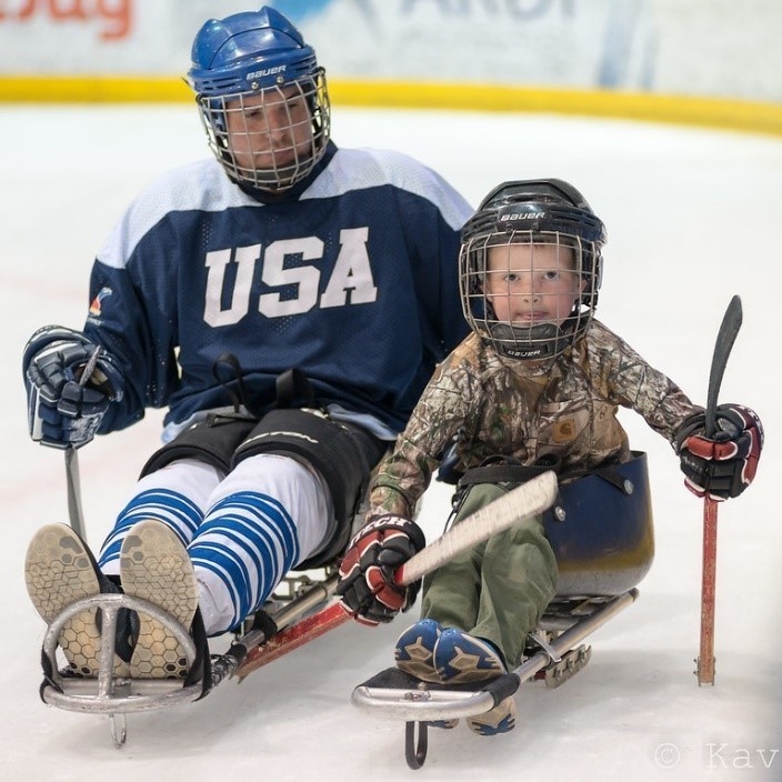 Injured Soldier glides into the next chapter of his life on a hockey sled