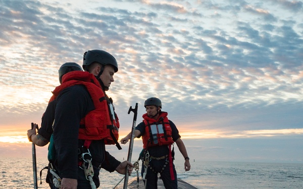 Preparing for Arrival at Sunrise
