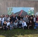 SPMAGTF Marines and Sailors Paint School Mural