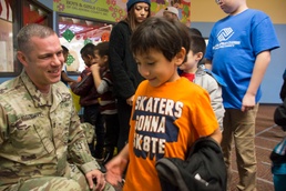 U.S. Army Recruiters Partner with Boys and Girls Club for Gift Giving